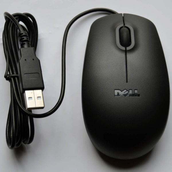 Dell Black USB Optical Mouse w/Scroll Wheel MS111
