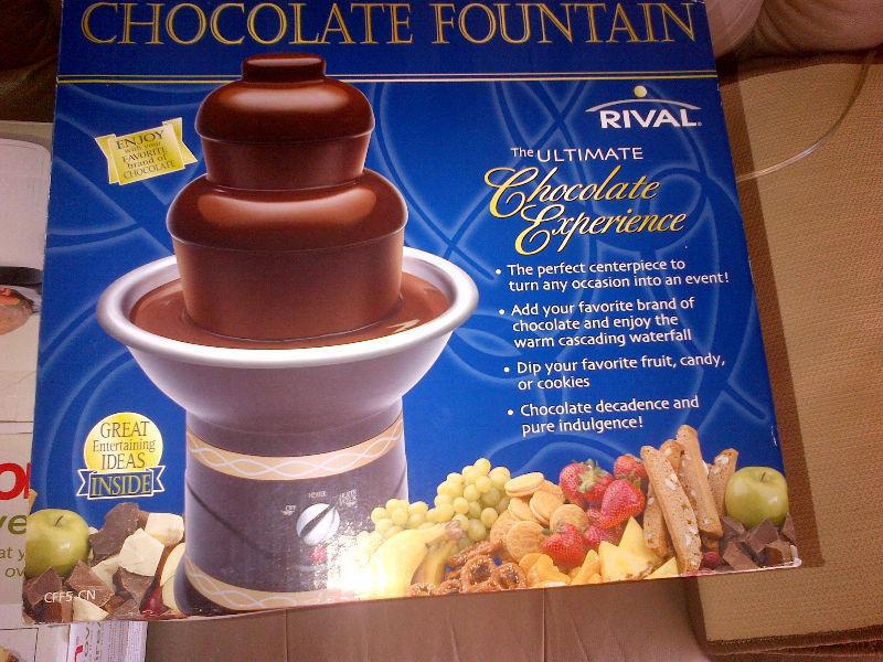 Chocolate Fountain BRAND NEW NEVER USED!