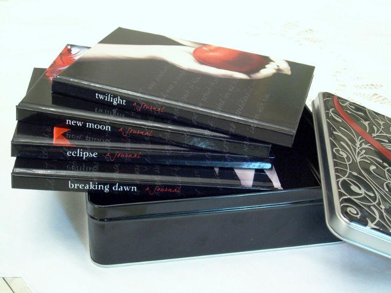 Twilight Hard Cover Journal Set in Collector's Tin