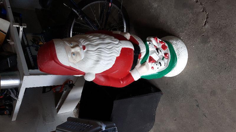 3 or 4 ft lighten Santa Clause