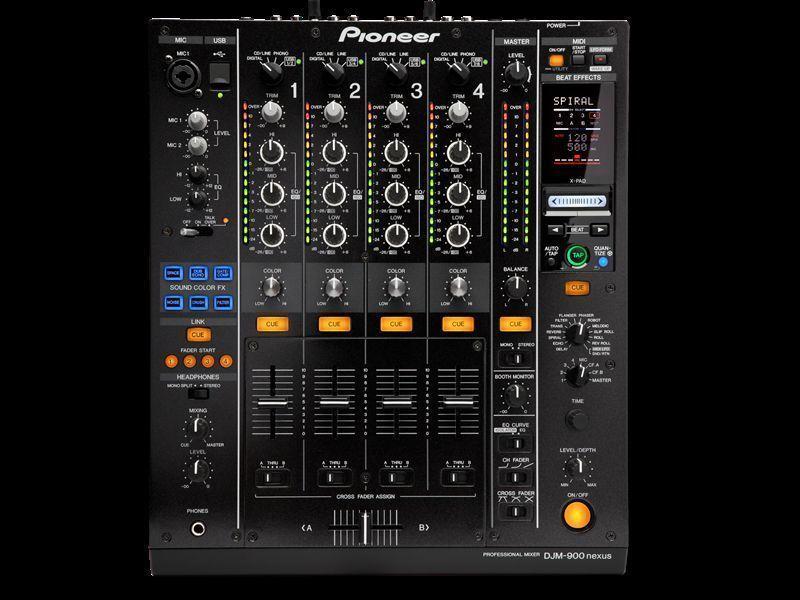 Pioneer DJM-900 Nexus DJ Mixer with Odessey Case