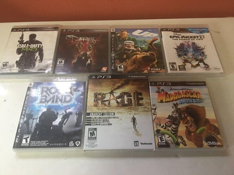 Ps3 games-All for 60.00!!!