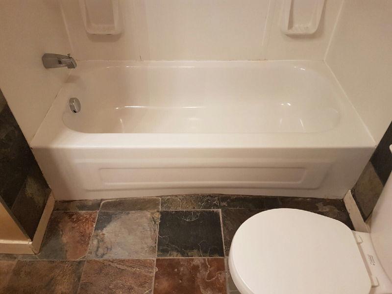 One tub, one pedestal sink, one toilet for sale $60 each