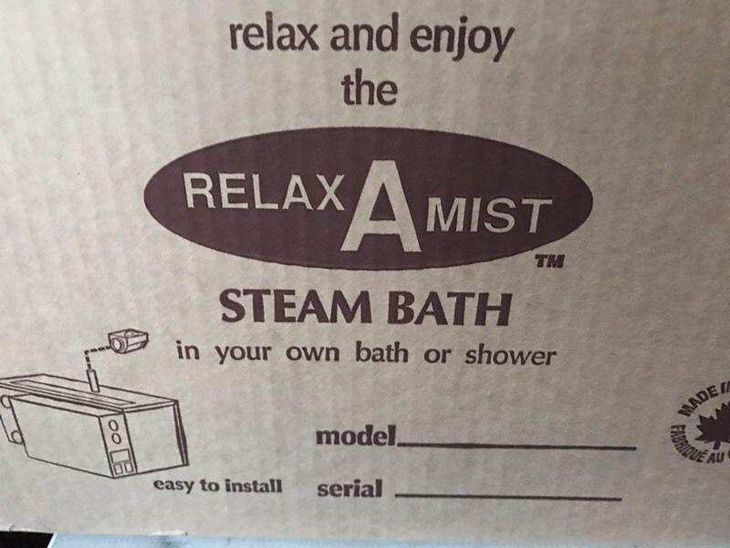 Steam unit. Steam bath