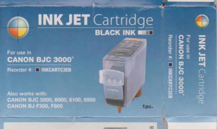 CANON BLACK INK