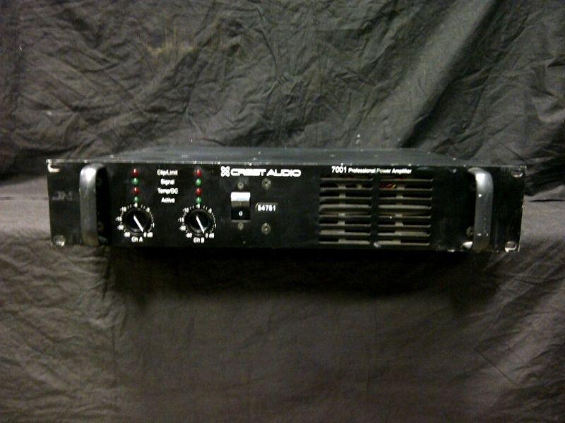 Crest 7001 amplifier