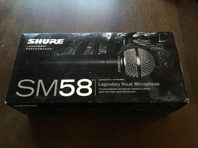 Shure sm58 vocal mic