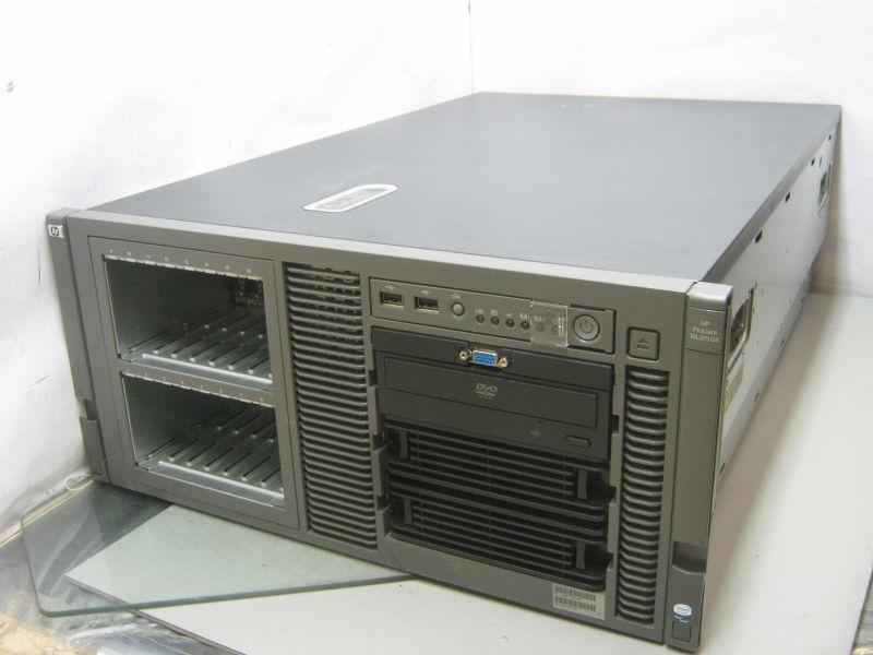 HP ML370 G5 Server 4U- 2x Xeon Quad Core @ 2.33GHz 32GB DDr2 2x