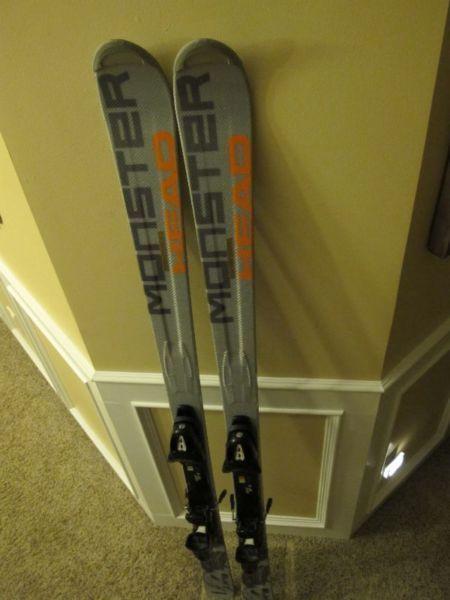 Head i.M75 Monster skis with Tyrolia binding
