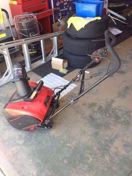 Wanted: Electric snow blower