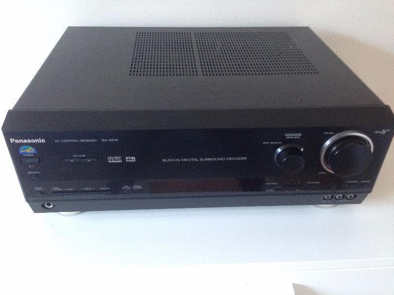 Panasonic SA-HE75 - Home Theater Receiver with Dolby Digital