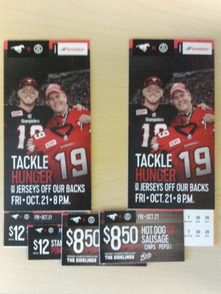 Stampeders v Toronto Argonauts For Two With 41$ Coupon