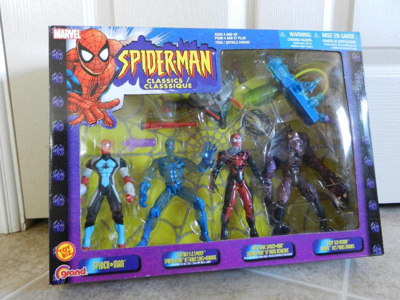 SPIDERMAN CLASSICS 4 FIGURE BOX SET/TOYBIZ 2001