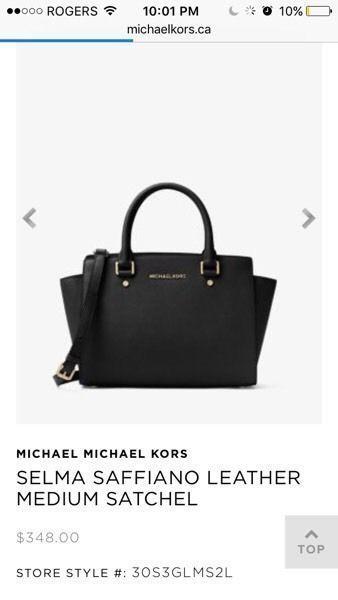 Wanted: Micheal Kors Selma Saffiano Leather