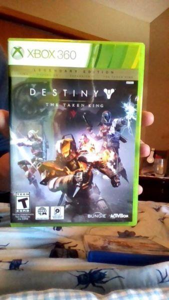 Destiny for the Xbox 360, comes with 2 expansions